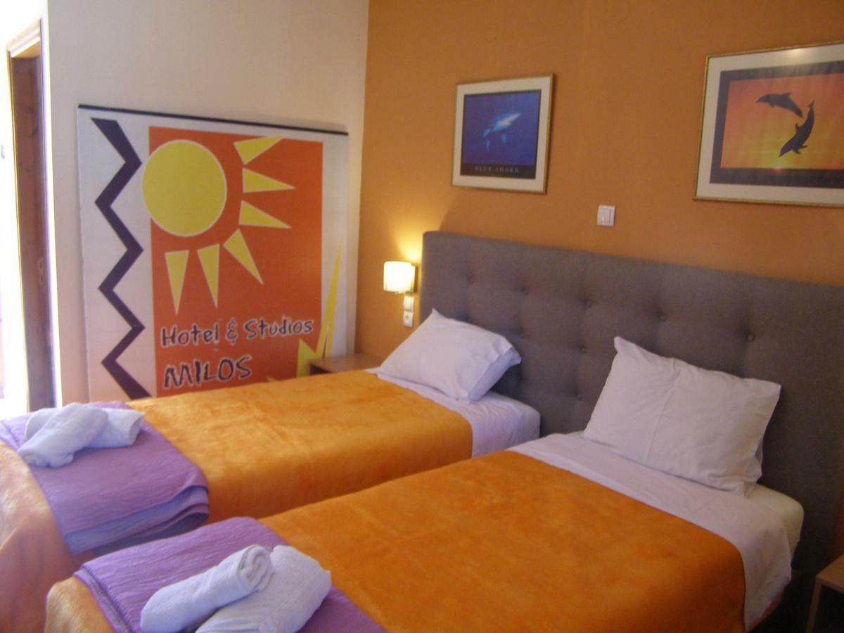 Milos Studios Parga Buitenkant foto